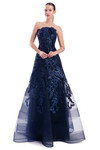 Alexander by Daymor 3330F26 Bustier Lace Strapless Gown