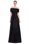 Alexander by Daymor 3331F26 Atelier Off-Shoulder A-line Gown