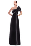 Alexander by Daymor 3335F26 One Shoulder Bow A-Line Gown