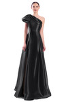 Alexander by Daymor 3342F26 One Shoulder Draped Bow Ballgown