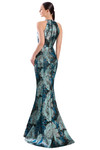 Alexander by Daymor 3349F26 Skirt Frill Halter Neck Gown