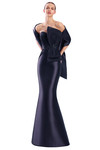 Alexander by Daymor 3351F26 Oversized Bow Strapless Gown