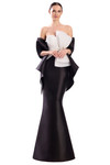 Alexander by Daymor 3351F26 Oversized Bow Strapless Gown