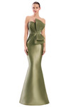 Alexander by Daymor 3351F26 Oversized Bow Strapless Gown