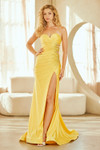 Amelia Couture 3104 Sweetheart Neck Cut-Out Strapless Gown