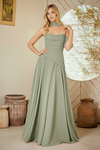 Amelia Couture 6133 Chiffon Scarf Strapless Prom Dress