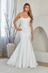 Amelia Couture 8080 Embellished Corset Strapless Prom Gown