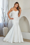 Amelia Couture 8080 Embellished Corset Strapless Prom Gown