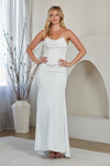 Amelia Couture 6137 Chiffon Scarf Sweetheart Strapless Gown