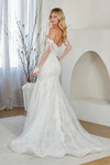 Amelia Couture 2155 Embroidered Scoop Neck Strapless Dress