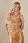 Amelia Couture 8074 Sweetheart Neck Off-shoulder Prom Dress