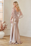 Amelia Couture 8073 Embroidered Lace Sweetheart Neck Gown