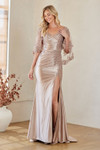 Amelia Couture 8073 Embroidered Lace Sweetheart Neck Gown