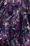 Nox Anabel D7014 Floral Jacquard Bubble Strapless Mini Dress