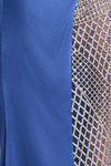 Jovani 42850 Satin Beaded One Shoulder Sleeveless Prom Gown