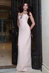 Jovani 53434 Square Neck Spaghetti Straps Sleeveless Gown