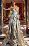 Jovani 49903 Metallic Sweetheart Neck Strapless Ball Gown