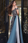 Jovani 48411 Sequins Beaded Sweetheart Off Shoulder Gown
