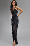 Jovani 40706 Floral Embellishments Sweetheart Strapless Gown