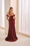 Cameron Blake by Mon Cheri CB444 Lace Stretch Crepe Gown