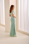 Cameron Blake by Mon Cheri CB453 Lace Embroidered Tulle Gown
