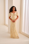 Cameron Blake by Mon Cheri CB453 Lace Embroidered Tulle Gown