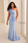 Montage by Mon Cheri M3211 Stretch Crepe Off-Shoulder Gown