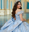 Princesa by Ariana Vara PR30244 Lace Off-Shoulder Ball Gown