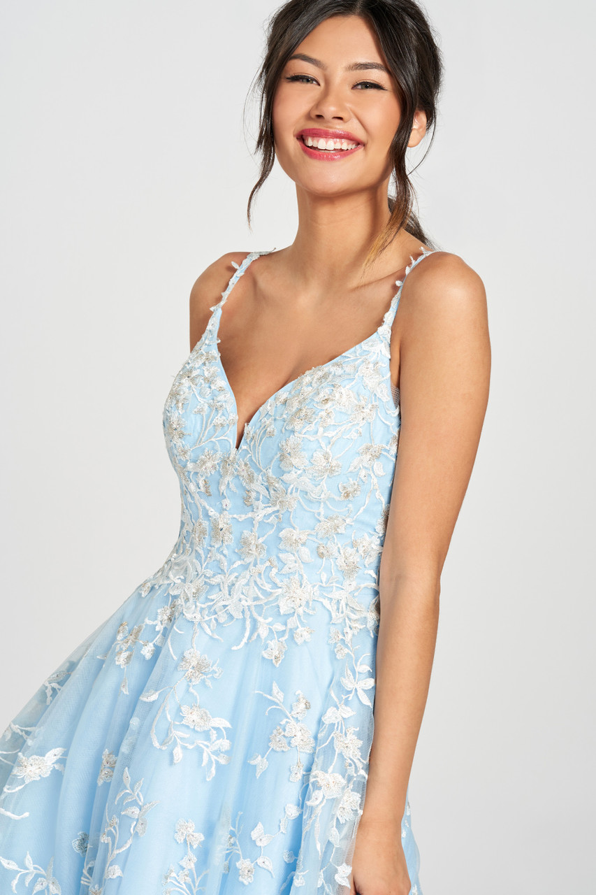 Colette by Mon Cheri CL12210 Beaded Embroidered Lace Gown
