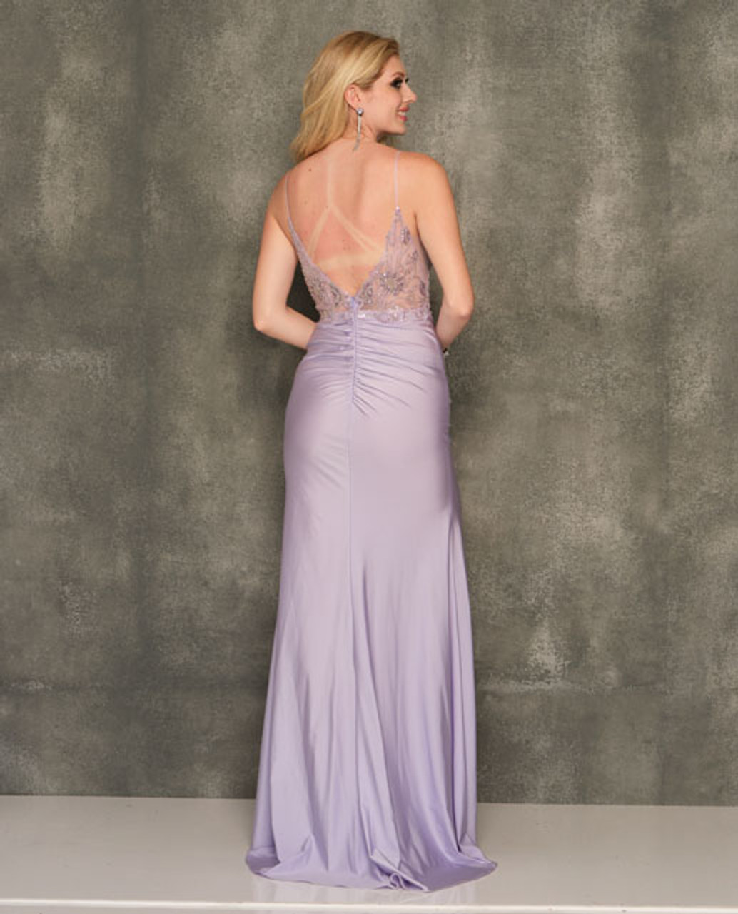 Dave and Johnny 10816 Lilac Prom Dress