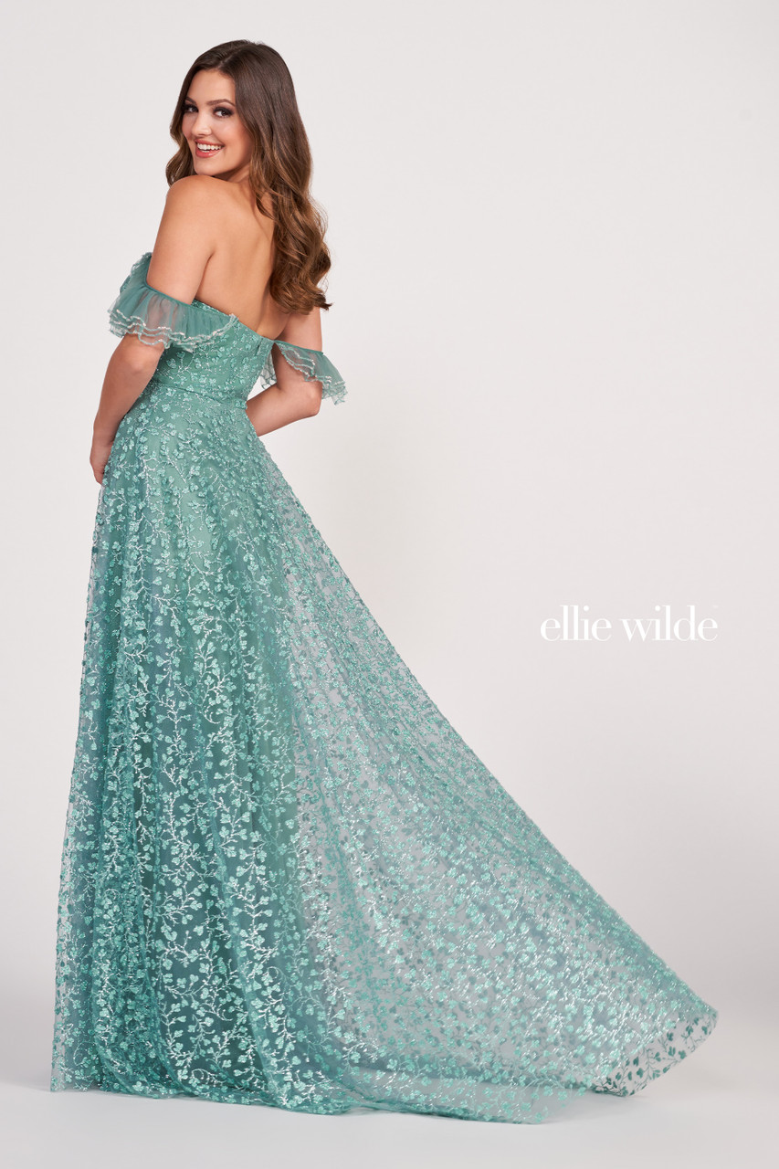 Ellie Wilde by Mon Cheri EW34063 Cracked Ice Jersey Dress