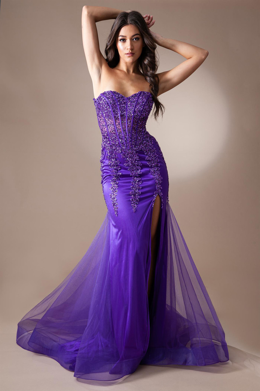 Amelia Champagne Prom Dresses