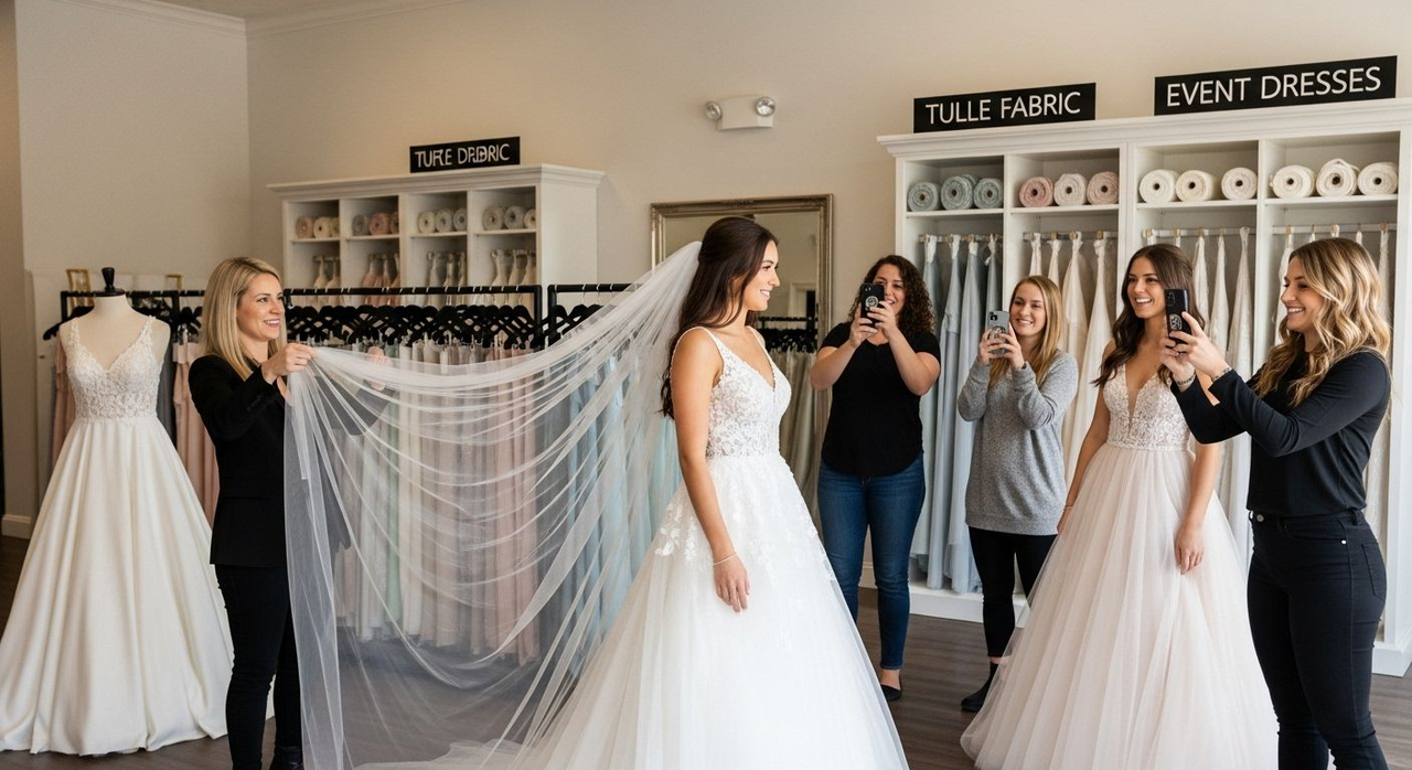 What Is Tulle Fabric? Guide for Prom, Wedding, and Event Dresses