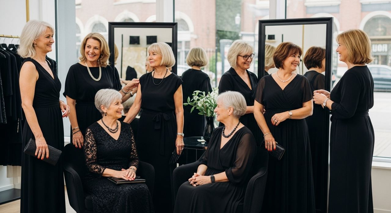 7 Stylish Evening Dresses for Mature Women to Shine