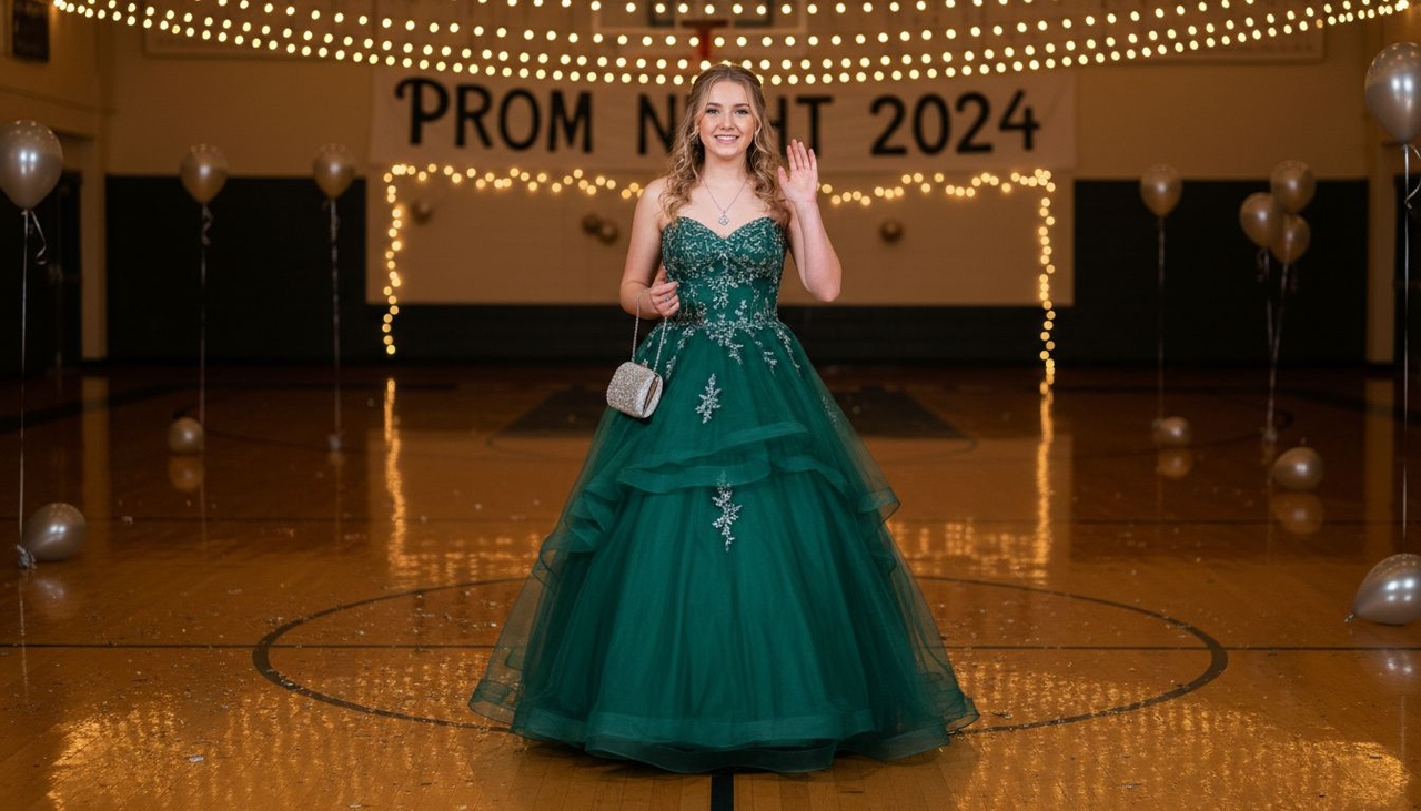 Green Ball Gowns: Statement Style for Prom Nights