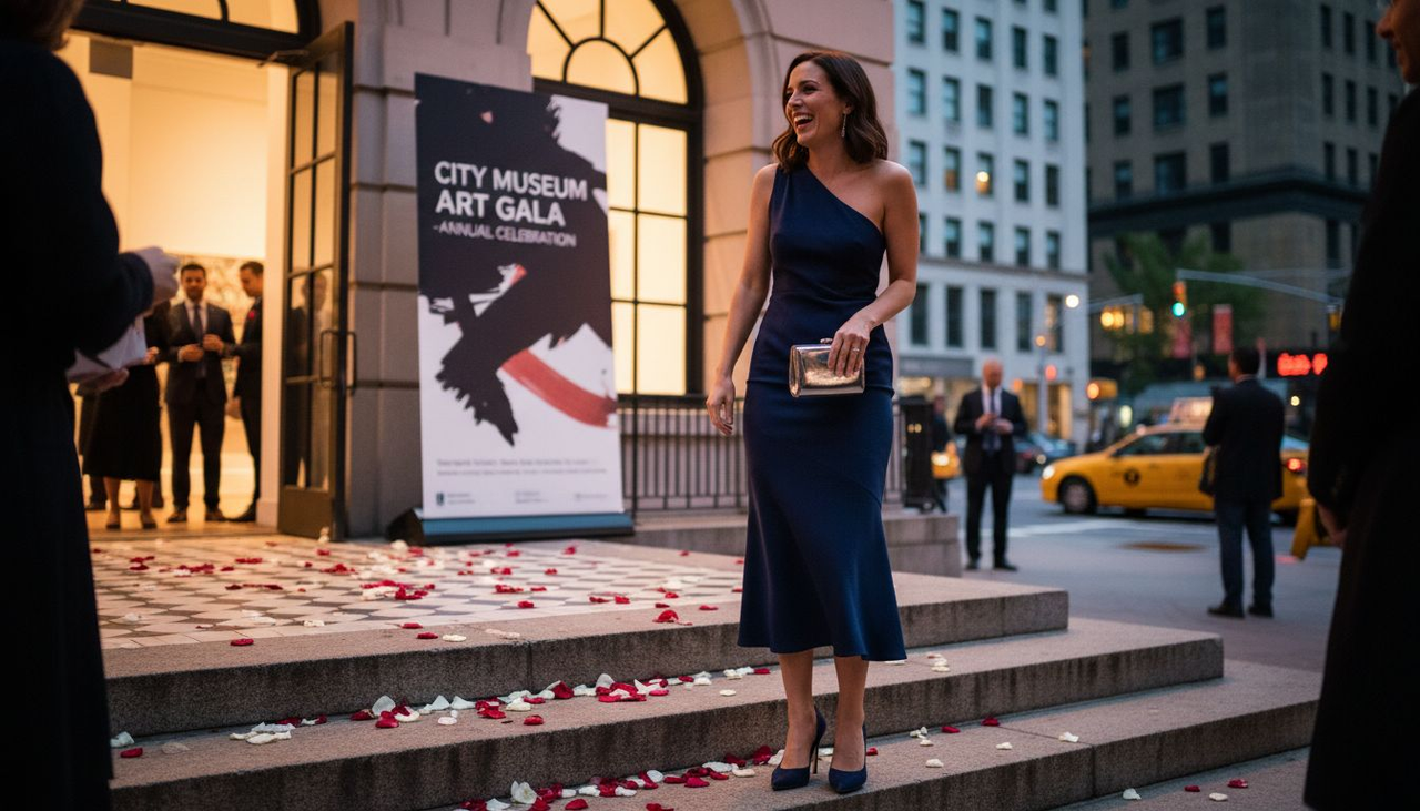 One Shoulder Cocktail Dresses: Flattering Style Secrets