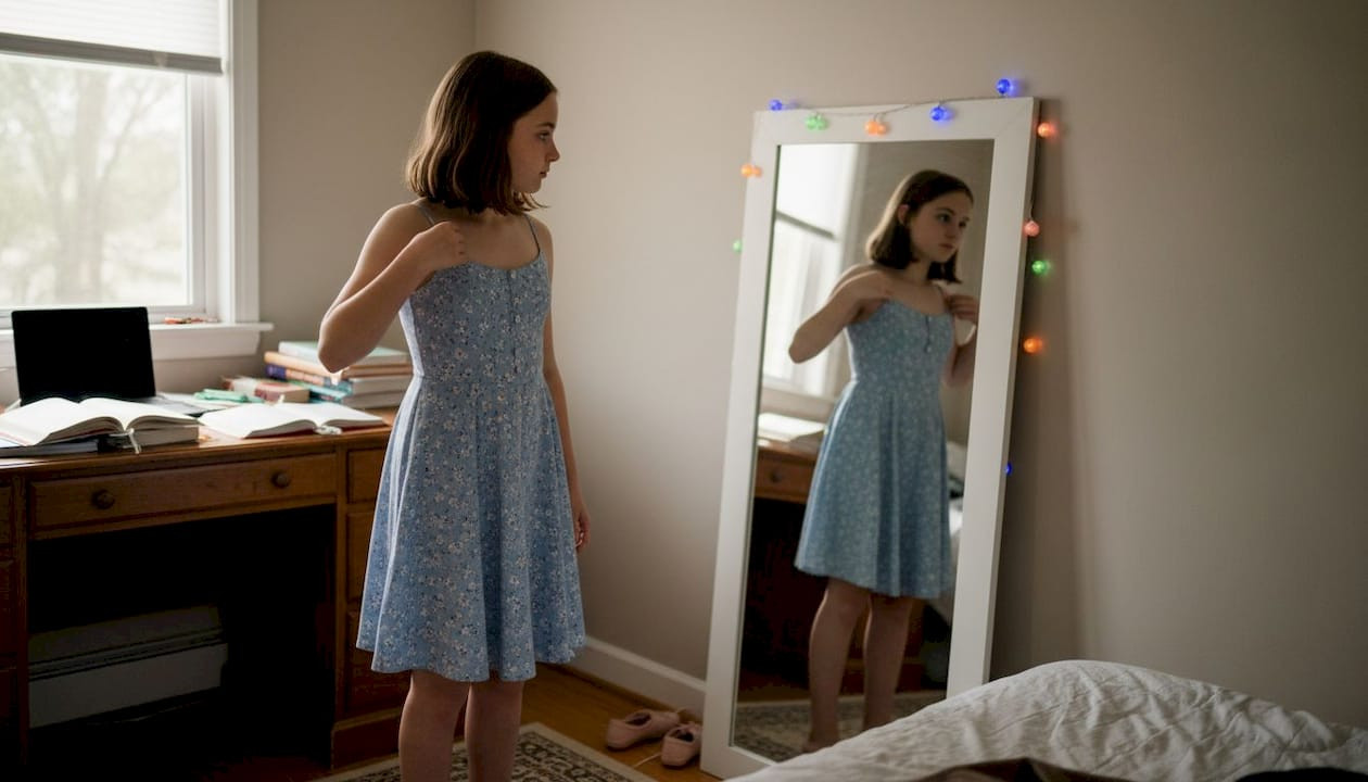 How to choose flattering dresses for petite teens