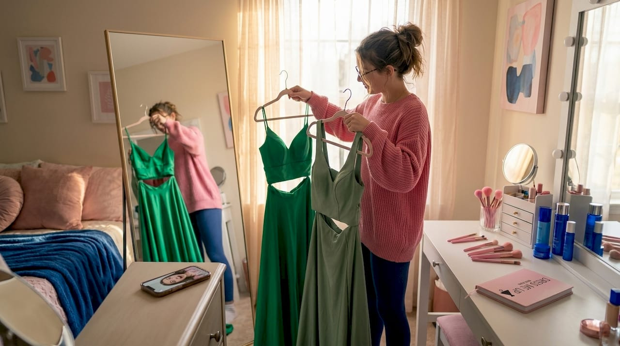 Green 2 Piece Prom Dress: Shades, Styles & Tips