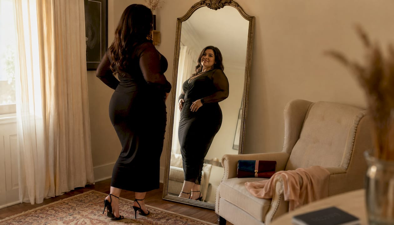 Plus Size Special Occasion Dresses with Sleeves That Flatter
