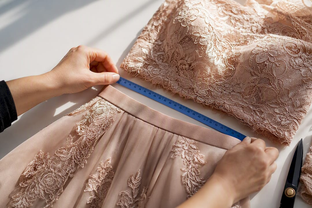 6 Measurements That Ensure a Better Fit for Two Piece Lace Prom Dress