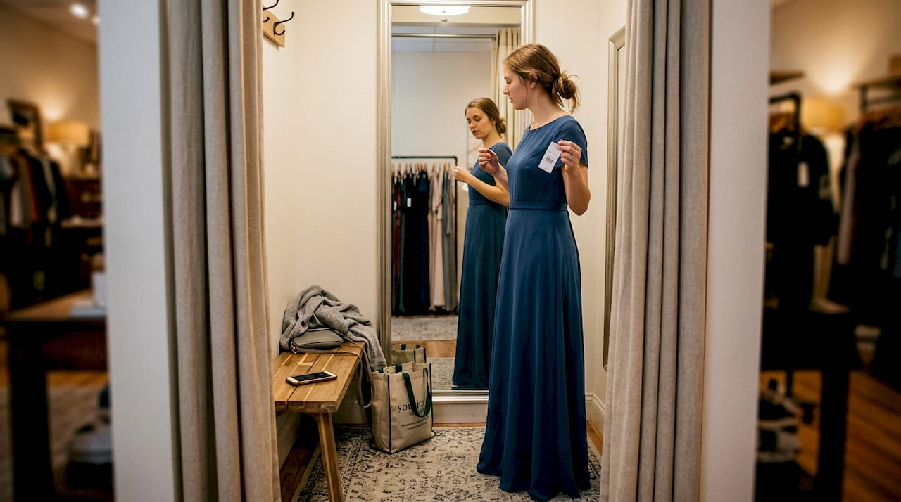 Dress return policies: shop stress-free for events