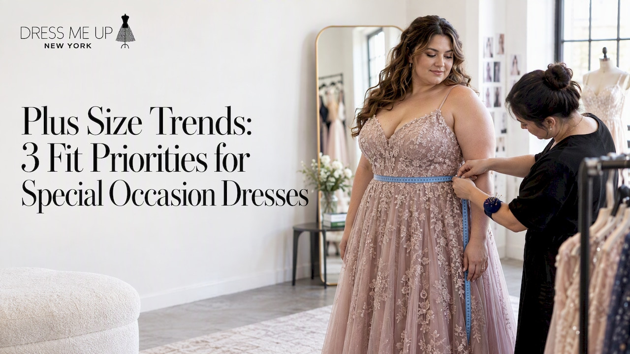 Plus Size Trends: 3 Fit Priorities for Special Occasion Dresses