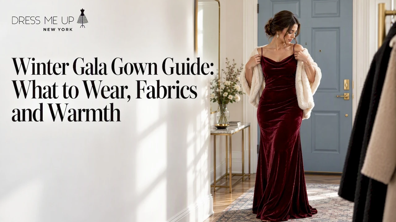Winter Gala Gown Guide: What to Wear, Fabrics and Warmth