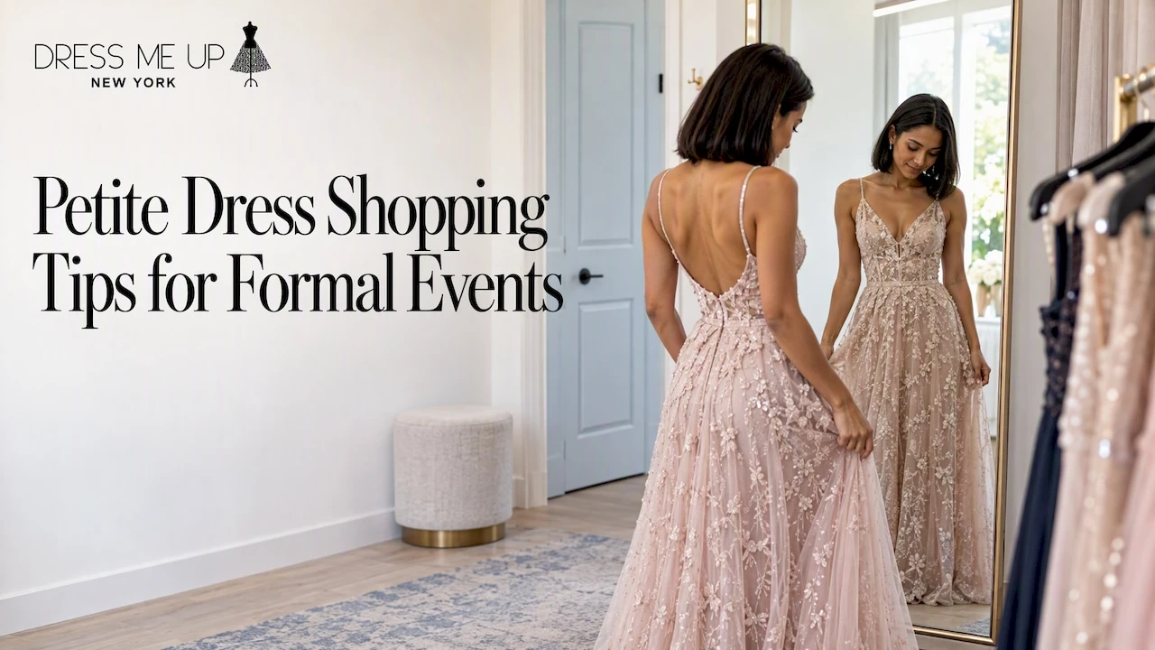 Petite Dress Shopping Tips for Formal Events