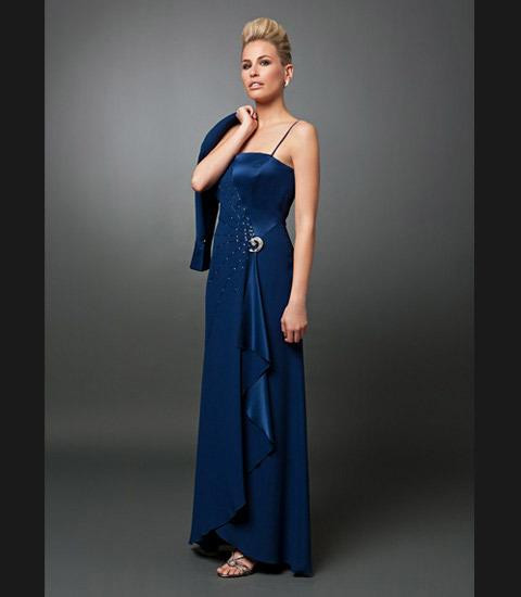 bridesmaid dress with bolero Light Champagne Mismatched Bridesmaid Dresses, Dress C