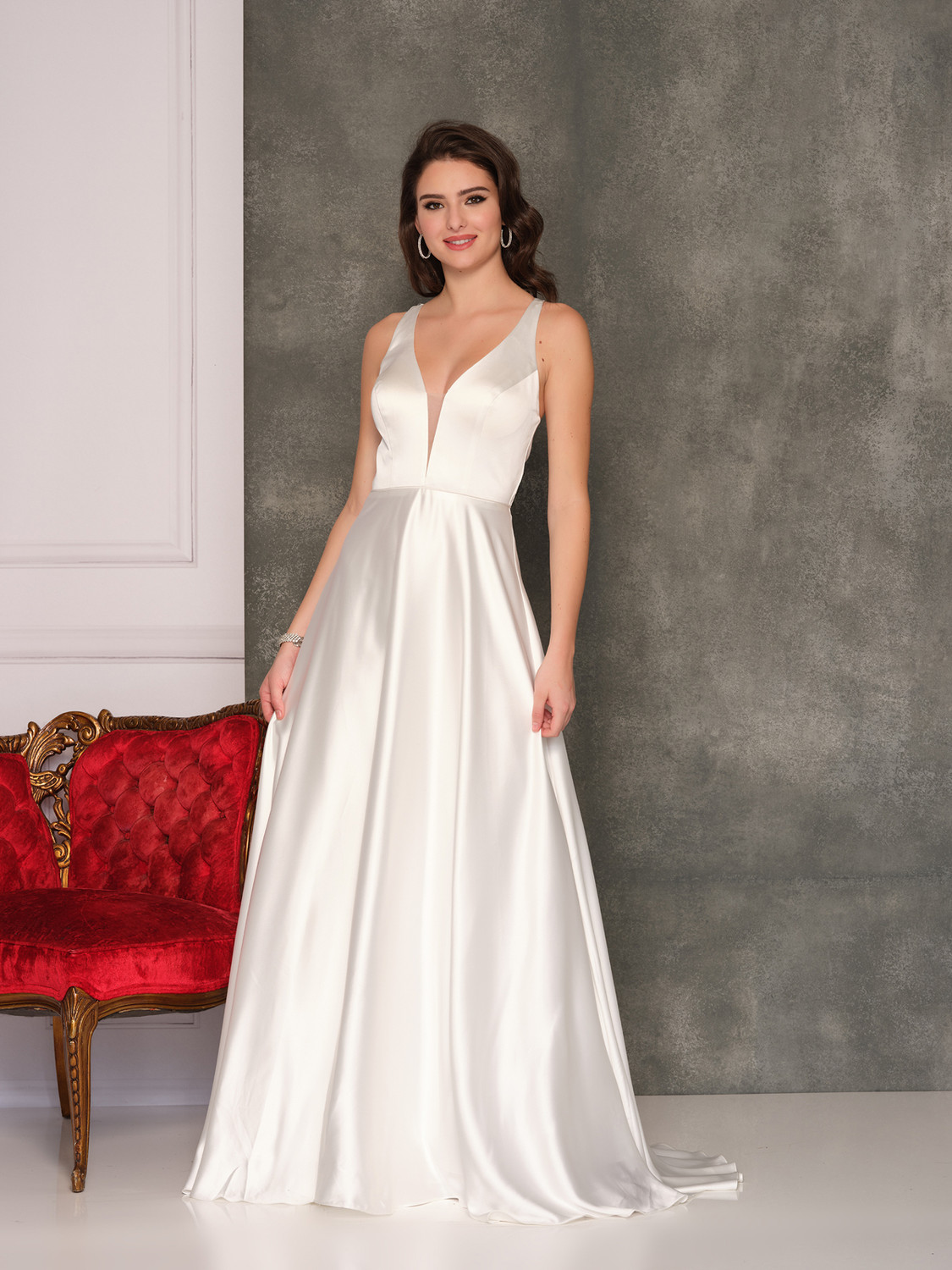 dave and bridals bridesmaid dresses Off the Shoulder Short Bridal Dress WL021 – Sparkly Gowns main image 0