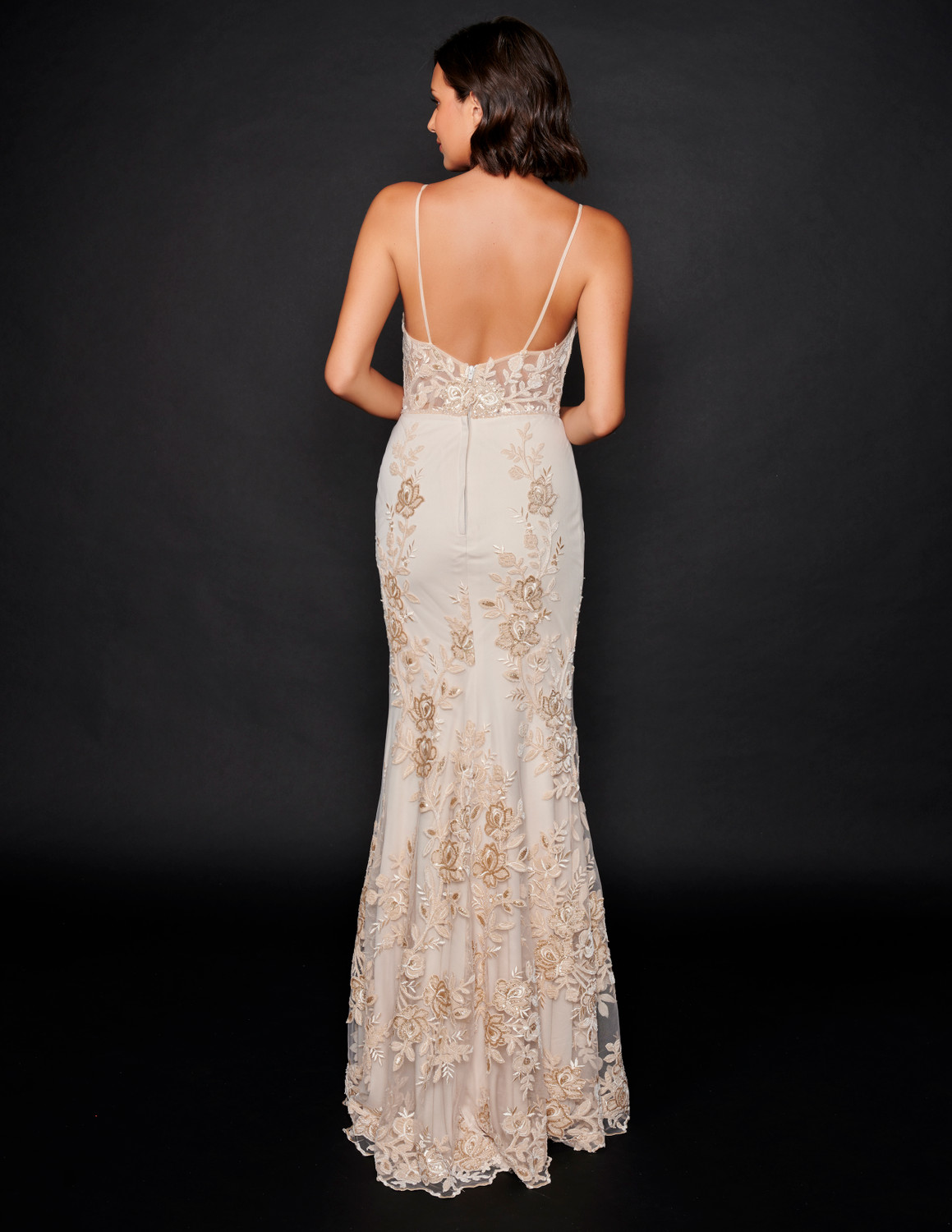 Nina Canacci 2240 V-Neck Embroidered Fitted Prom Dress Nina Canacci 2240 V-Neck Embroidered Fitted Prom Dress