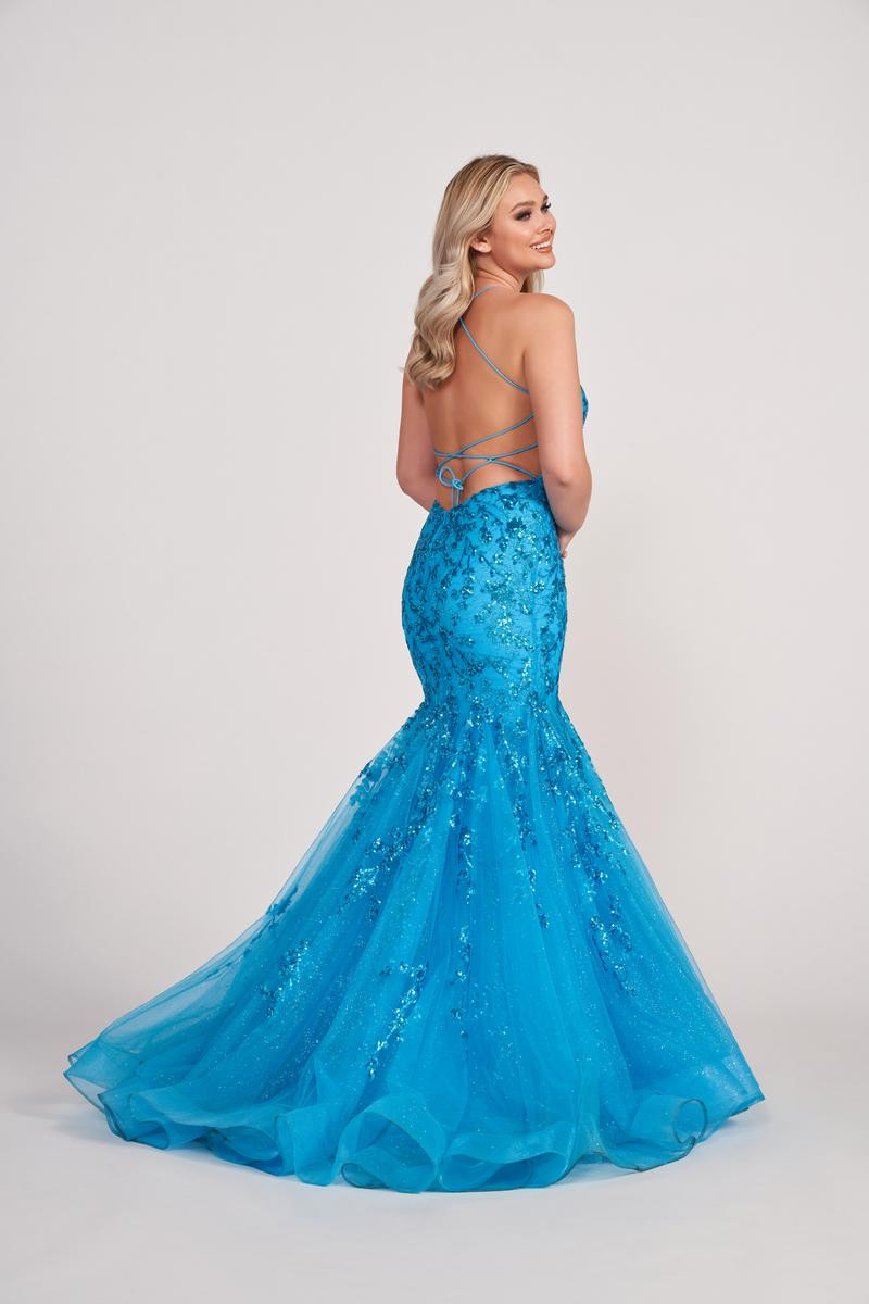 blue sequin jersey dress Star Sequin Jersey Dress: Game Day Attire