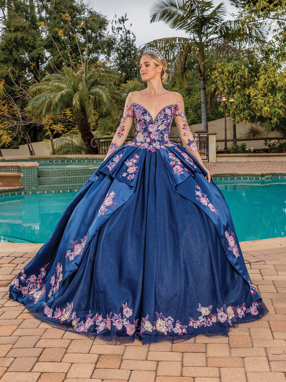round neck formal dresses Dancing Queen 1816 Long Sleeves Long Dress Susanne Lively