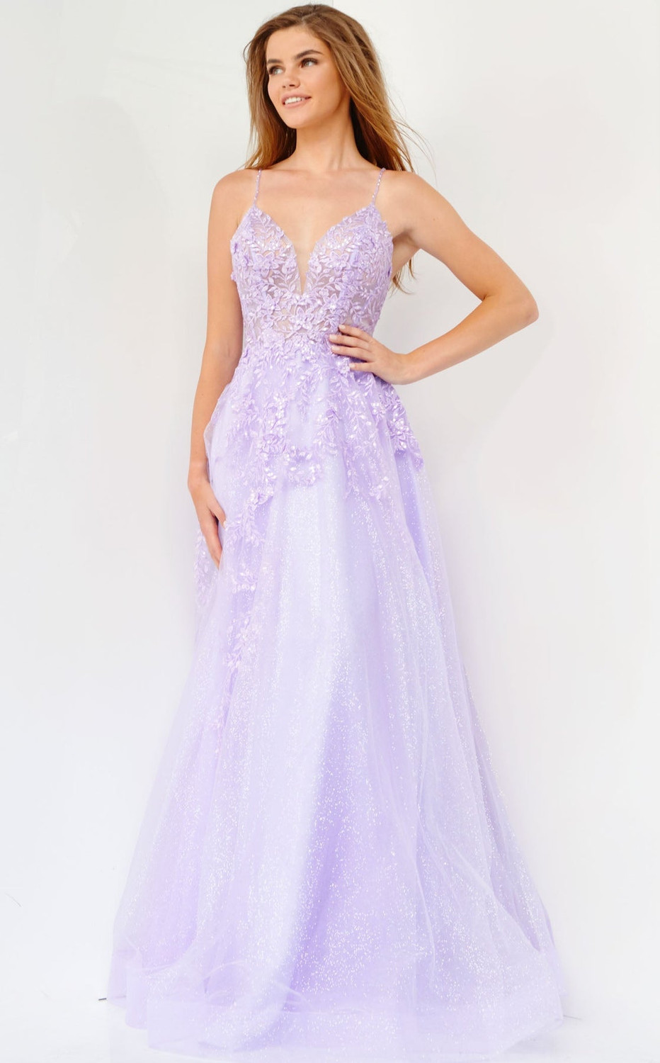 green emerald velvet dress JVN by Jovani JVN37612 Formal Long Dress